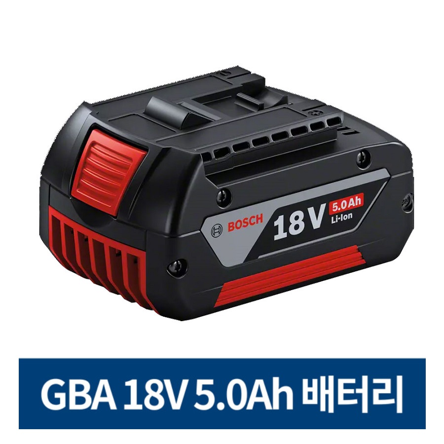 보쉬 리튬 이온 배터리 GBA18V 5.0Ah, 1개 88,750원