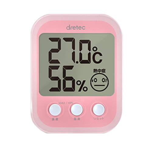 드레텍 디지털 온습도계 O-251WT, O-251PK(핑크), 1개 19,900원