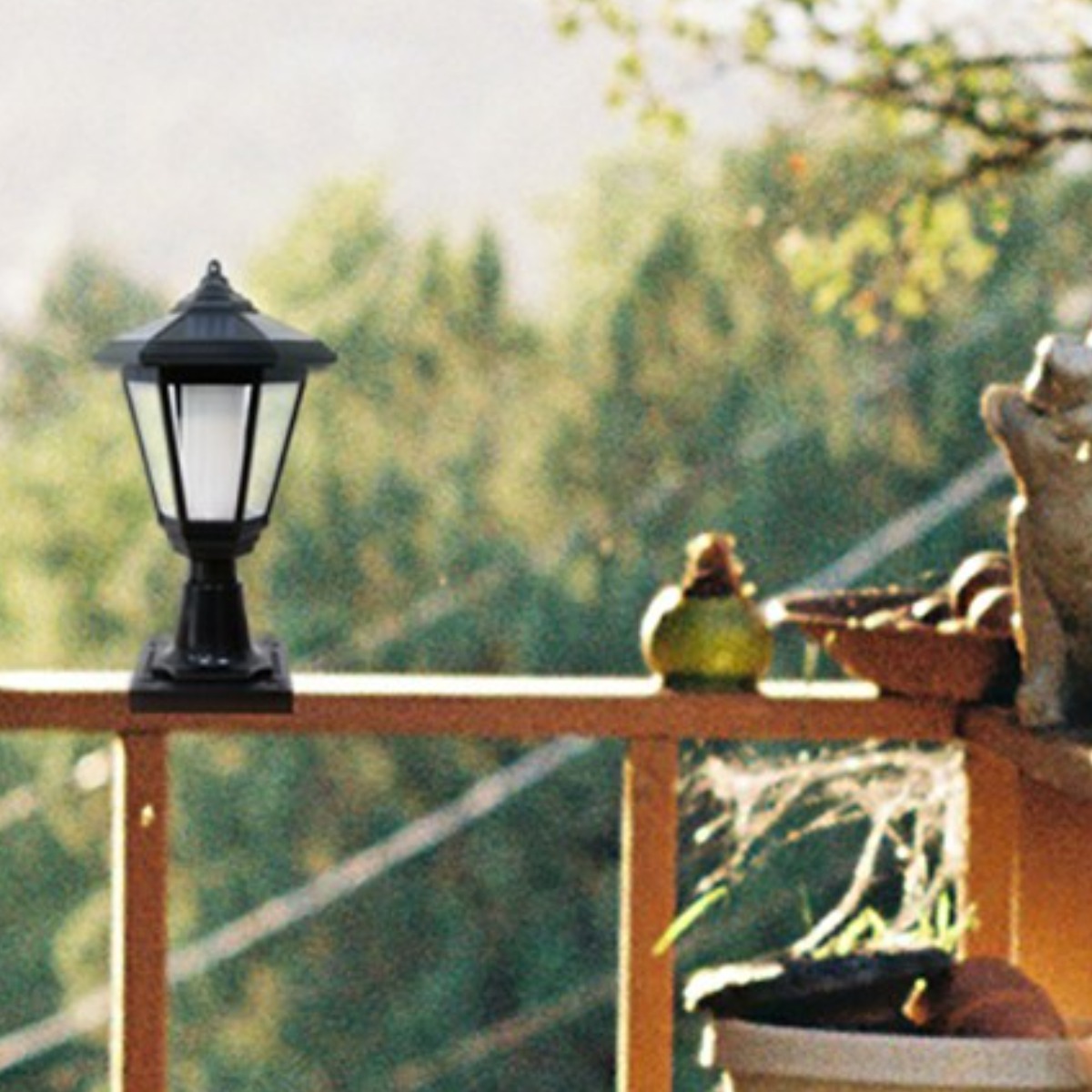 태광조명 태양광 육각등 프로 태양열 정원등 야외 잔디 조명, 사각데크 노란빛 14,800원