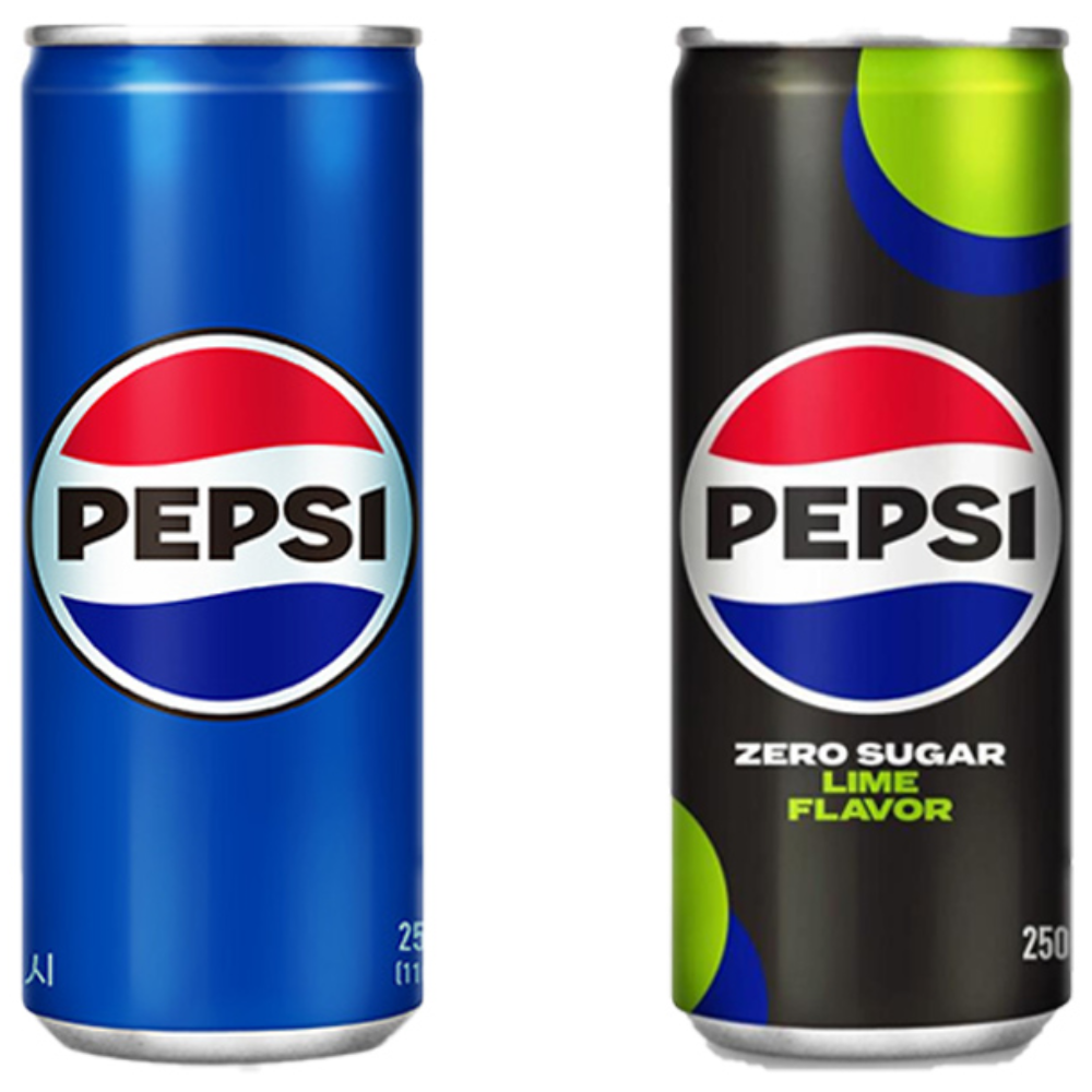 롯데칠성 펩시콜라 제로콜라 슈거라임향 250ml CAN 30개 택1, 30개, 250ml 45,700원