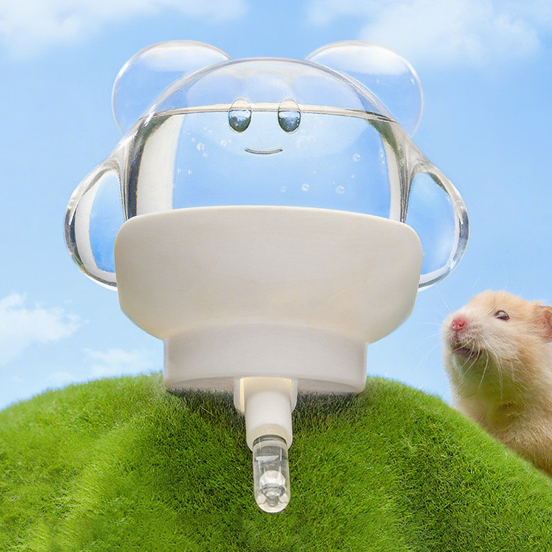 랜보어 햄스터 동글 스마일 자석 급수기, 화이트, 1개 9,800원