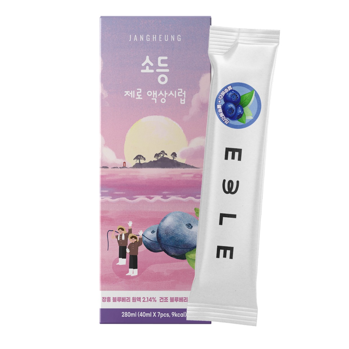 혈당케어 바나바잎추출물 제로슈가 블루베리 라임 스틱형 시럽 7개 40ml, 21개, 40ml 31,500원