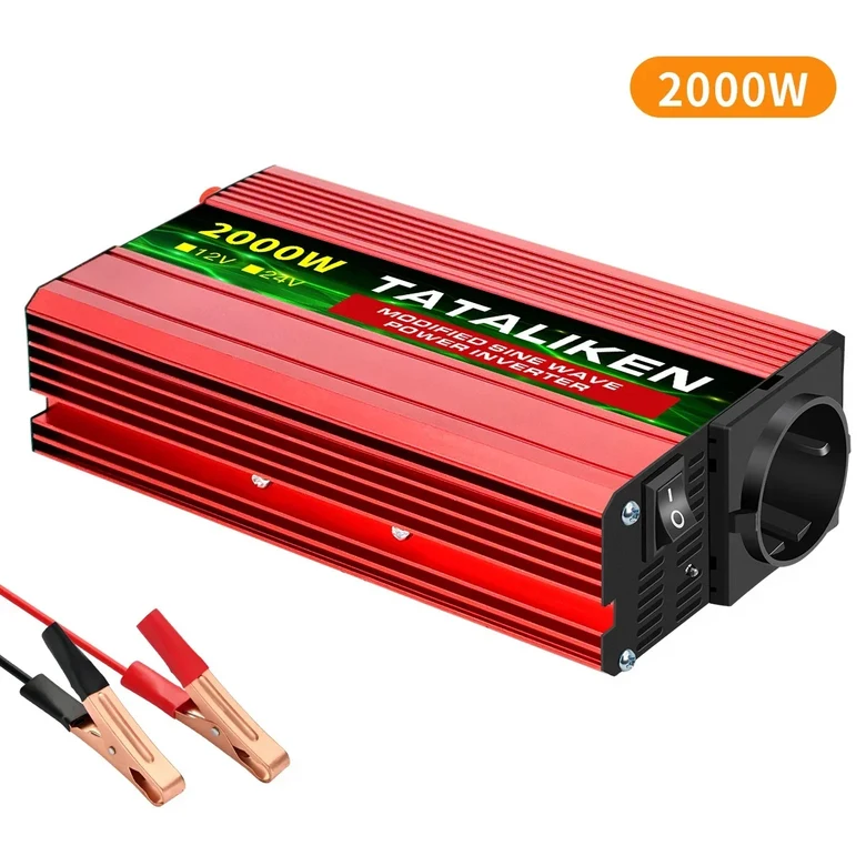 600W 1500W 2500W 3000W 수정된 사인파 인버터 12V DC - AC 220V(전압 디스플레이 포함) 48,800원