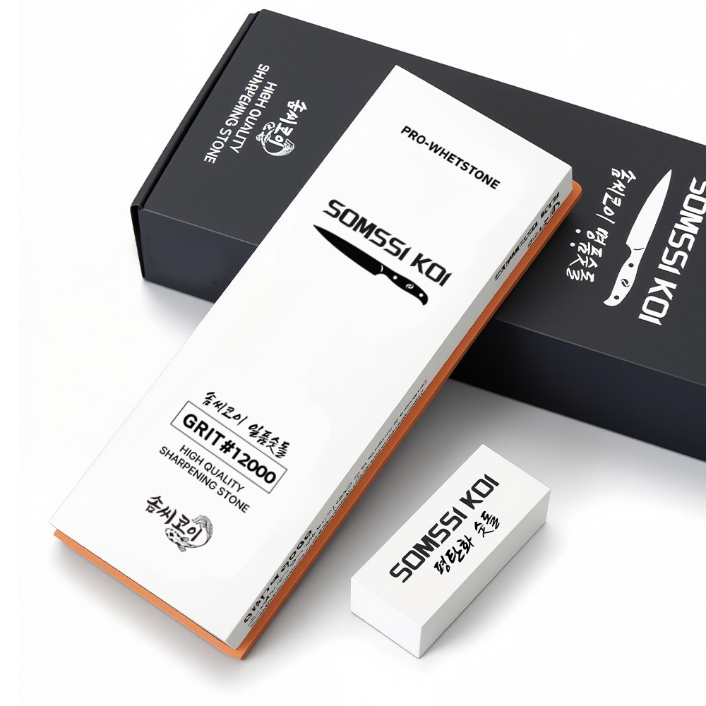 솜씨코이 일품 숫돌 12000방 마감용 연마석 칼갈이 샤프너 48,100원