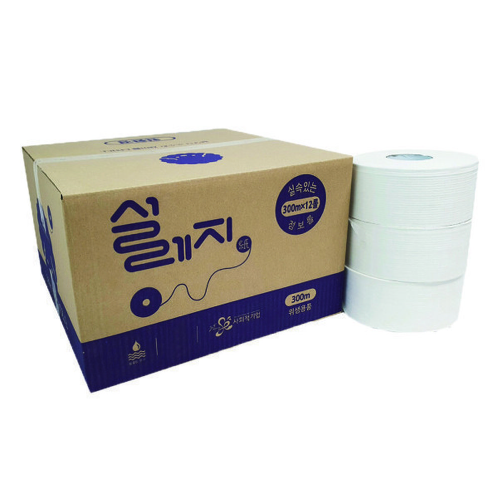 실속있는 설레지 점보롤화장지/휴지 2겹 300m 12롤 41,920원