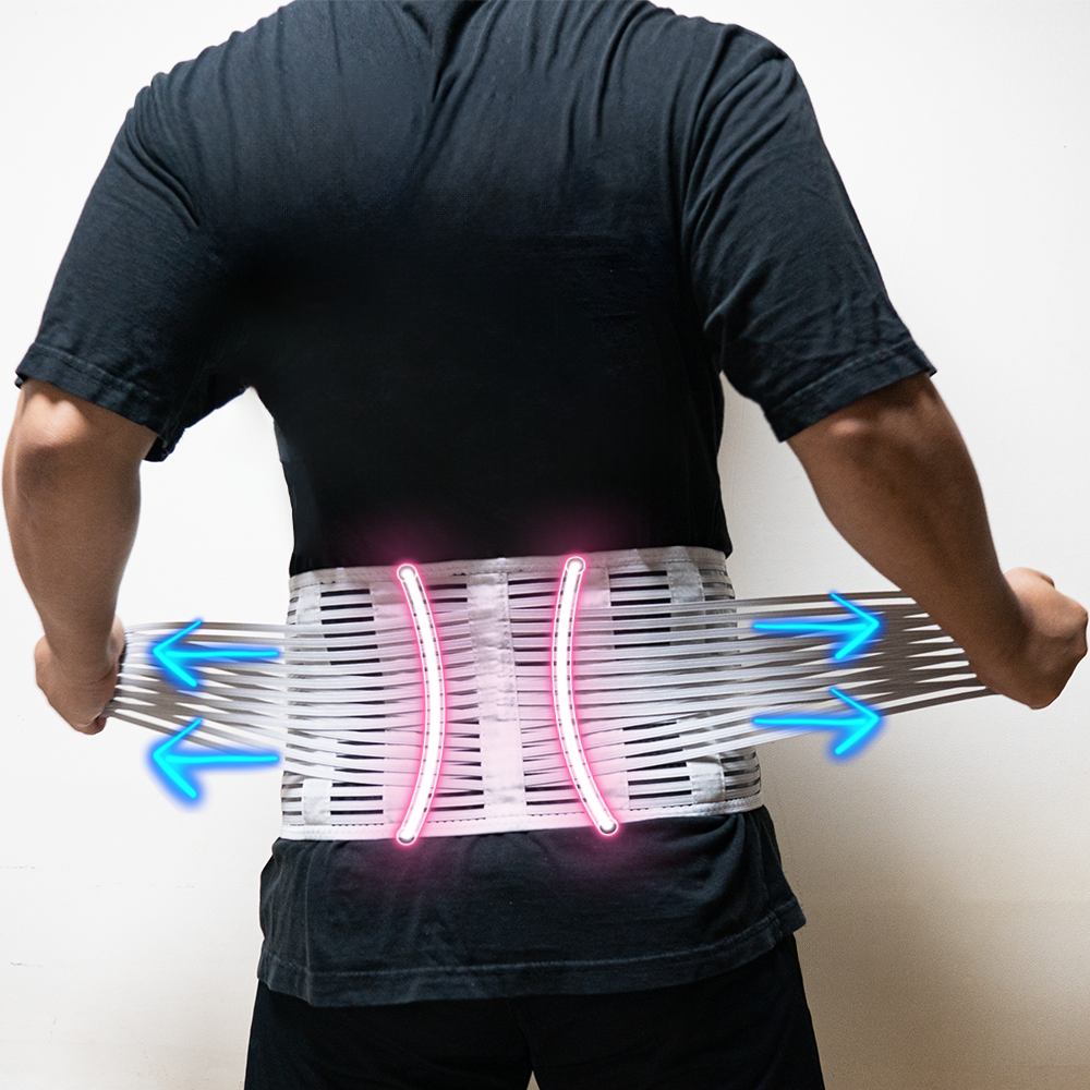 메디닥 쿨메쉬 고탄력 허리보호대, 블랙, 1개 24,900원