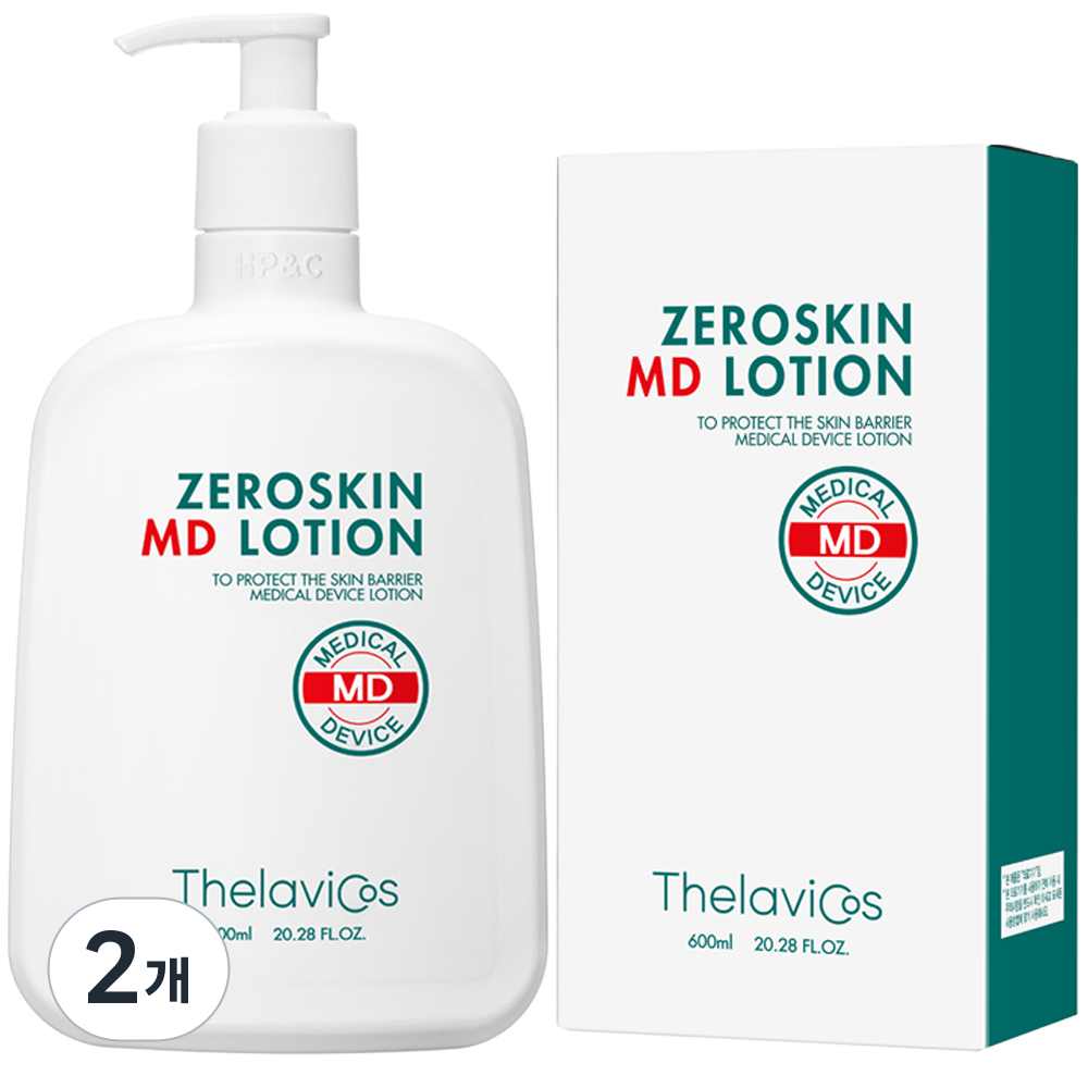 테라비코스 제로스킨 엠디 MD 로션, 2개, 600ml 45,380원