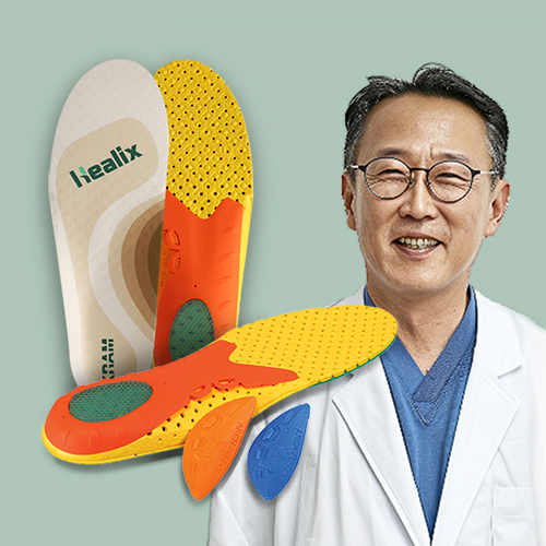 헬릭스 기능성 깔창 1+1 2족 아치 발통증 깔창 평발 군인 특허 충격흡수 지압 43,900원