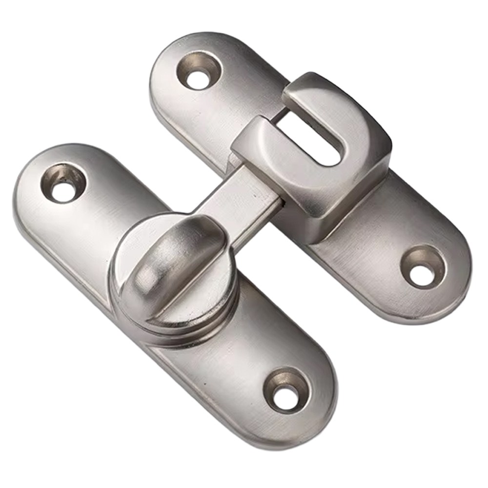 리빙아이 잠금장치 걸고리 미닫이 여닫이 겸용 오도시 걸쇠 잠금고리, 실버, 2개 14,500원