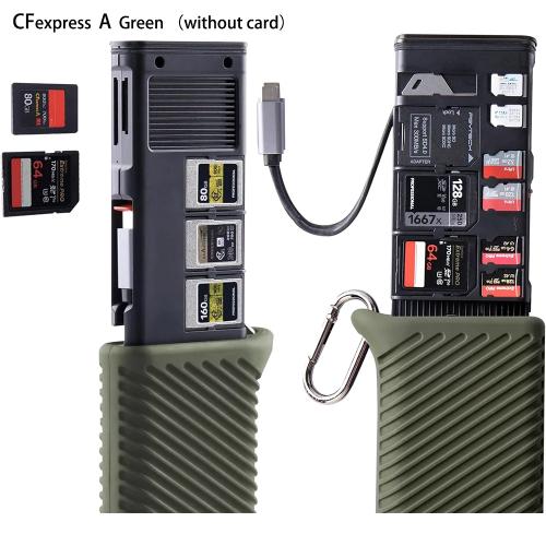 PGYTECH CFexpress CreateMate 카드 리더 케이스 AB 타입 SD 고속 카드 리더 USB 3.2 카메라 스마트폰용 C 타입 전송 158,810원