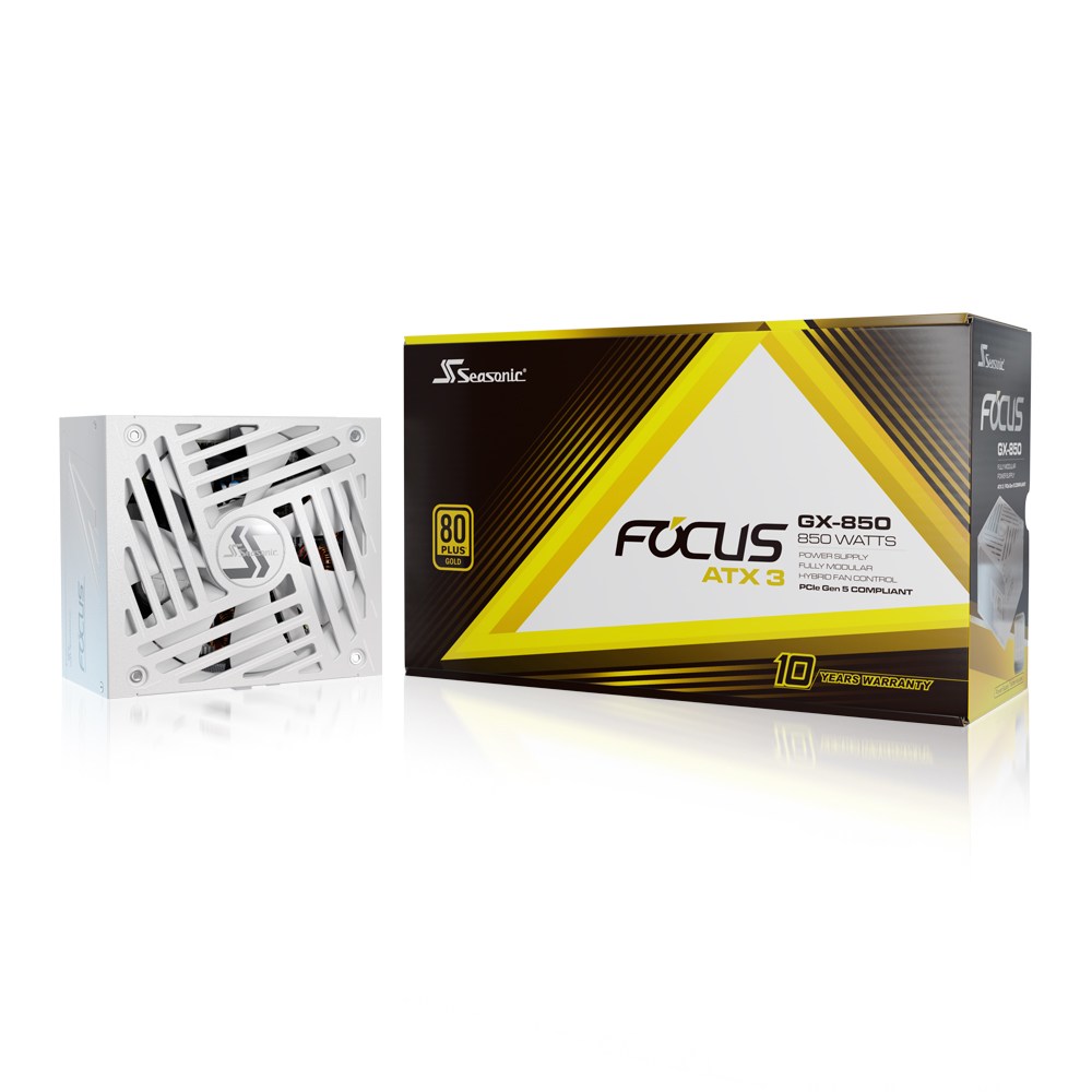 시소닉 NEW FOCUS V4 GX-850 GOLD 풀모듈러 ATX3.1 화이트 218,000원