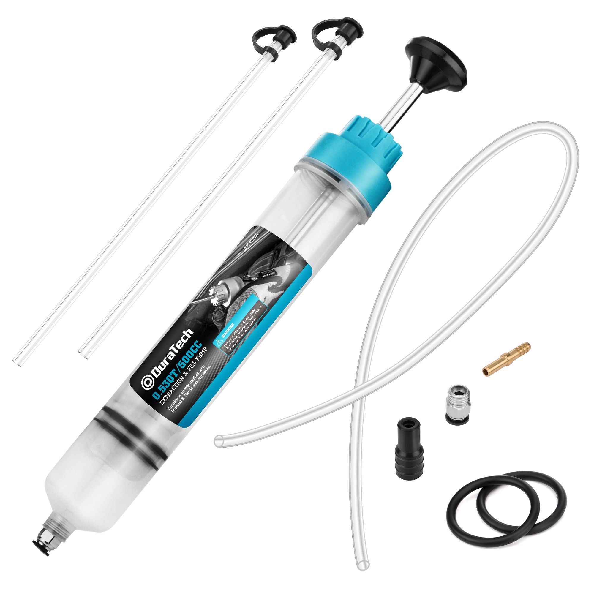 DuraTech 500CC 오일 흡입기 자동차 용품 수리공구 수동 오일흡입기 자동차 엔진오일 추출기 산업용 공업용 주입기 주사기 19,200원