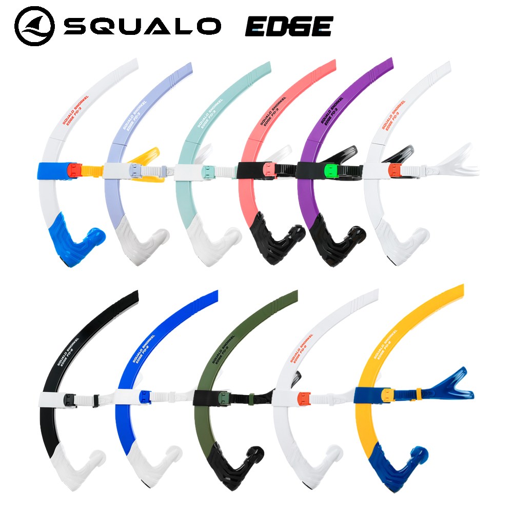 [스쿠알로] 센터스노클 엣지 (F0-2, FO-3) 모음 여성용 / 남성용 57,000원