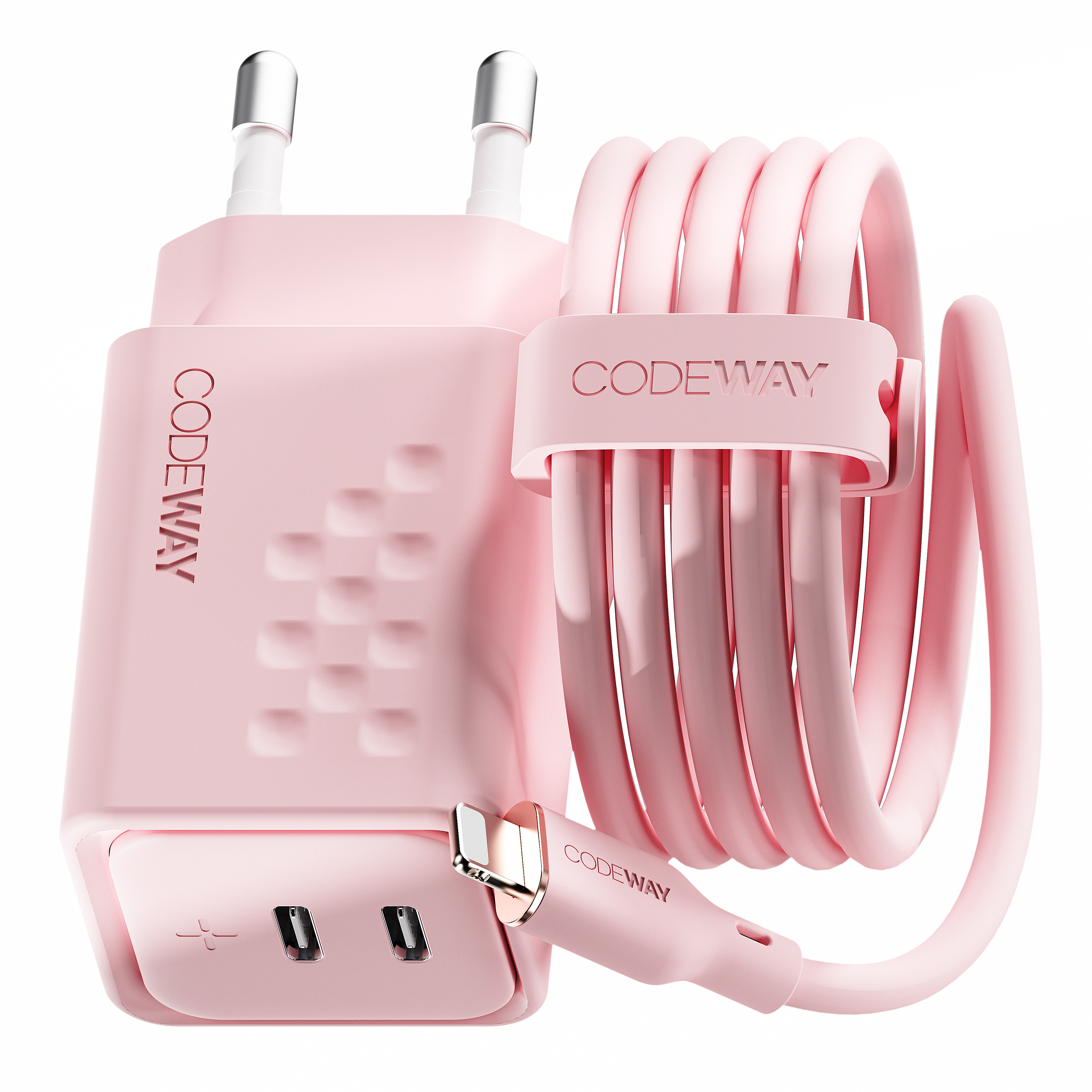 코드웨이 50W C타입 고속 충전기+ 아이폰 라이트닝 8핀 고속 충전케이블 2M 37,800원