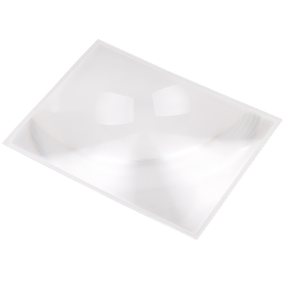 3X 대형 평면 돋보기 독서용 확대경 A4크기 큰 루페 신문 책 읽기, 1개 6,500원