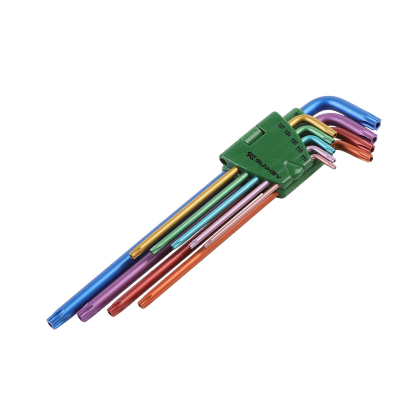 썬키 STW-9LCS 엑스트라롱홀별렌치 세트 9종 L렌치 홀별, 1세트 33,000원