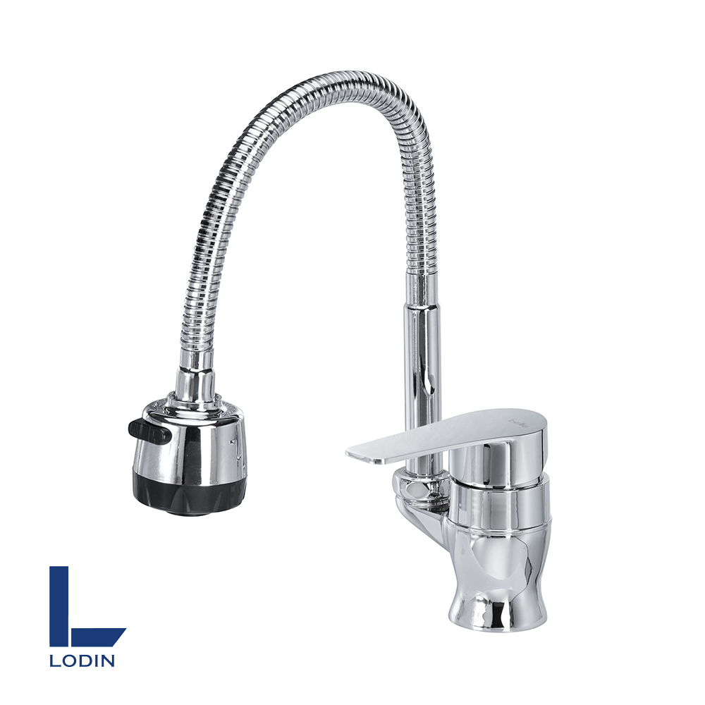 로딘 국산 싱크대수전 원홀 코브라 거위목 씽크대 수도꼭지 교체 주방수전 ODIN-107, 1개 27,900원