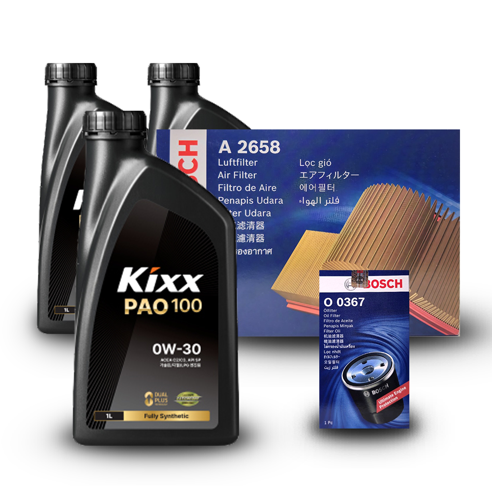 K7 프리미어 (YG) 2.5 가솔린 엔진오일세트 킥스 파오100 0W30 (PAO100) (구) 파오1, 현재가 112,700원