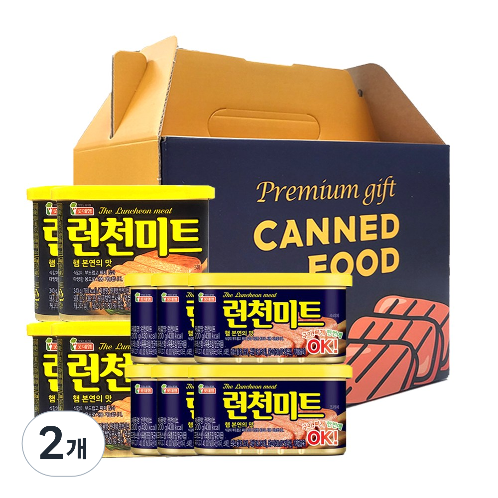 (올따옴) 롯데 런천미트 복합선물세트 2호, 2개 37,290원