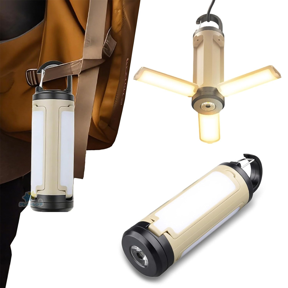 VANKIN  휴대용 야외 LED 캠핑 랜턴 3000mAh  방수 멀티 캠핑등 손전등 15,000원