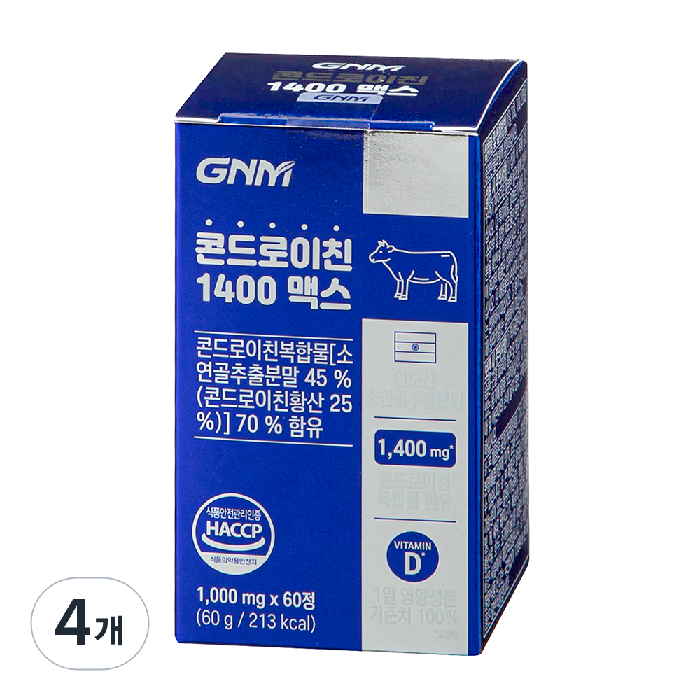 자연의품격 콘드로이친 1400맥스 60g, 60정, 4개 50,800원