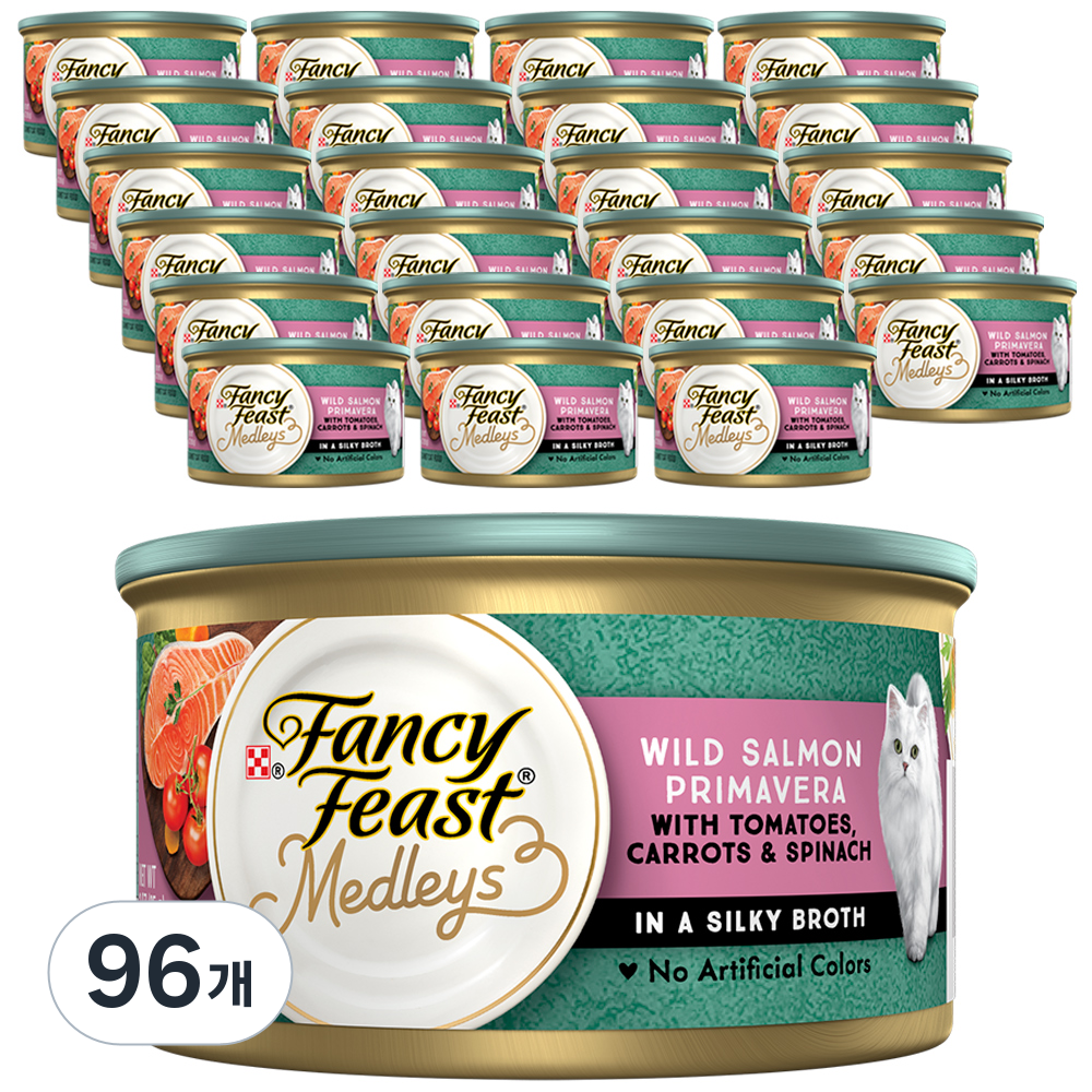 팬시피스트 생후 3개월령 이후 고양이 엘레강트메들리 프리마베라 습식사료 134,200원