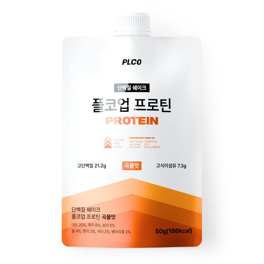 플코업 프로틴 곡물맛 단백질 파우치, 7개, 50g 26,900원