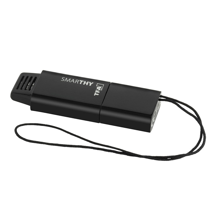 30.5035.01(검정색), 휴대용 실내외 온습도계, 스마트폰용 온습도계, 1개 42,000원