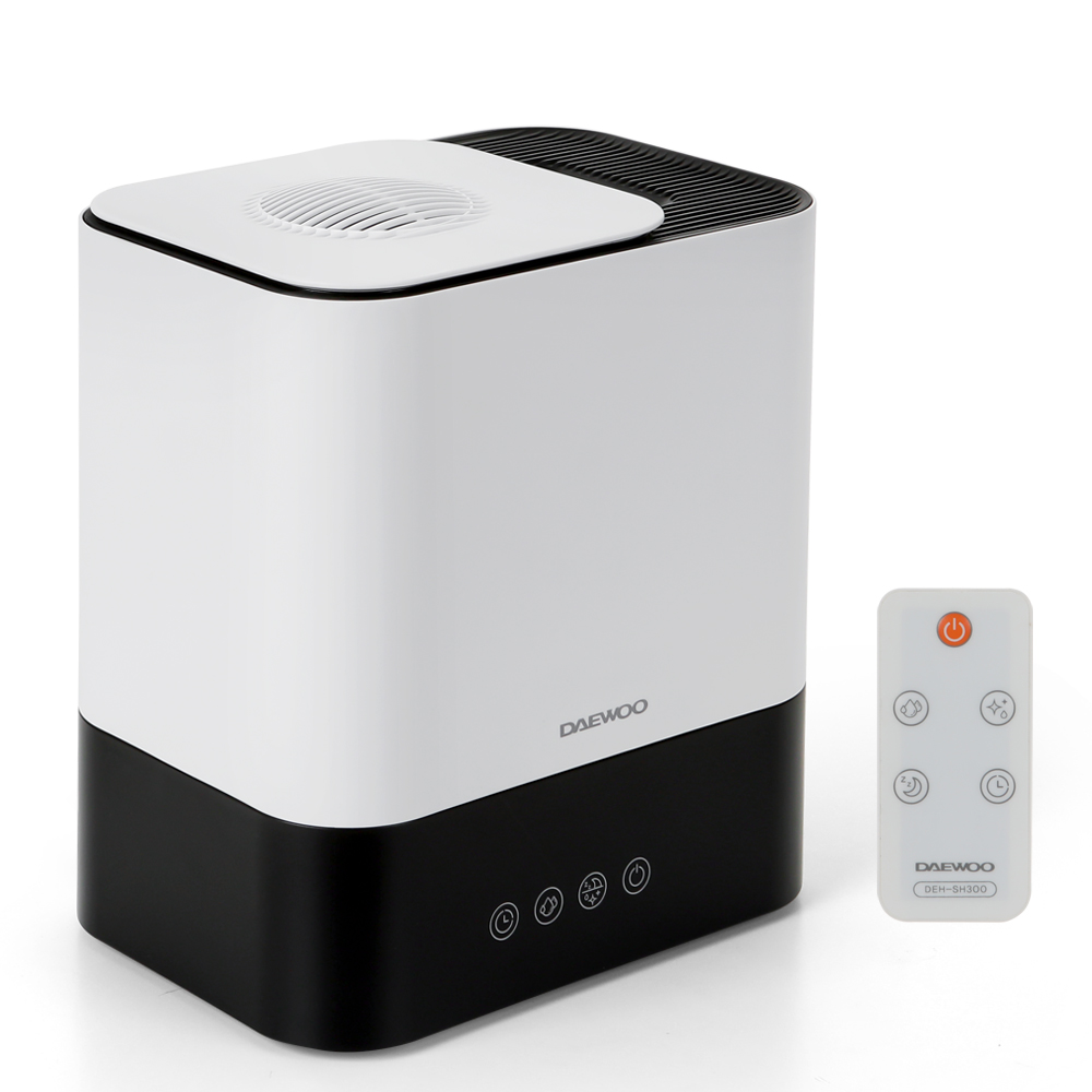 DAEWOO 자동세척 100도살균가습 가열식가습기 5L 리모컨형상부급수 가정용 사무실 업소용 대형가습기 69,900원