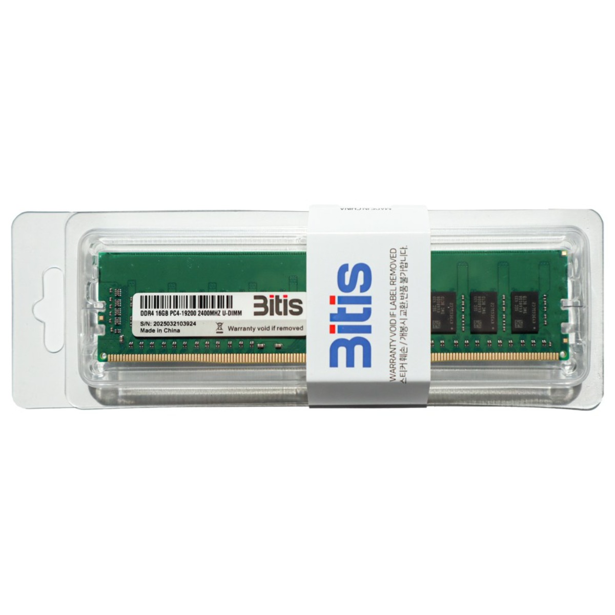 비티즈 삼성 칩 데스크탑 램16기가 DDR4 16GB PC4 19200 2400MHZ RAM 메모리 156,000원