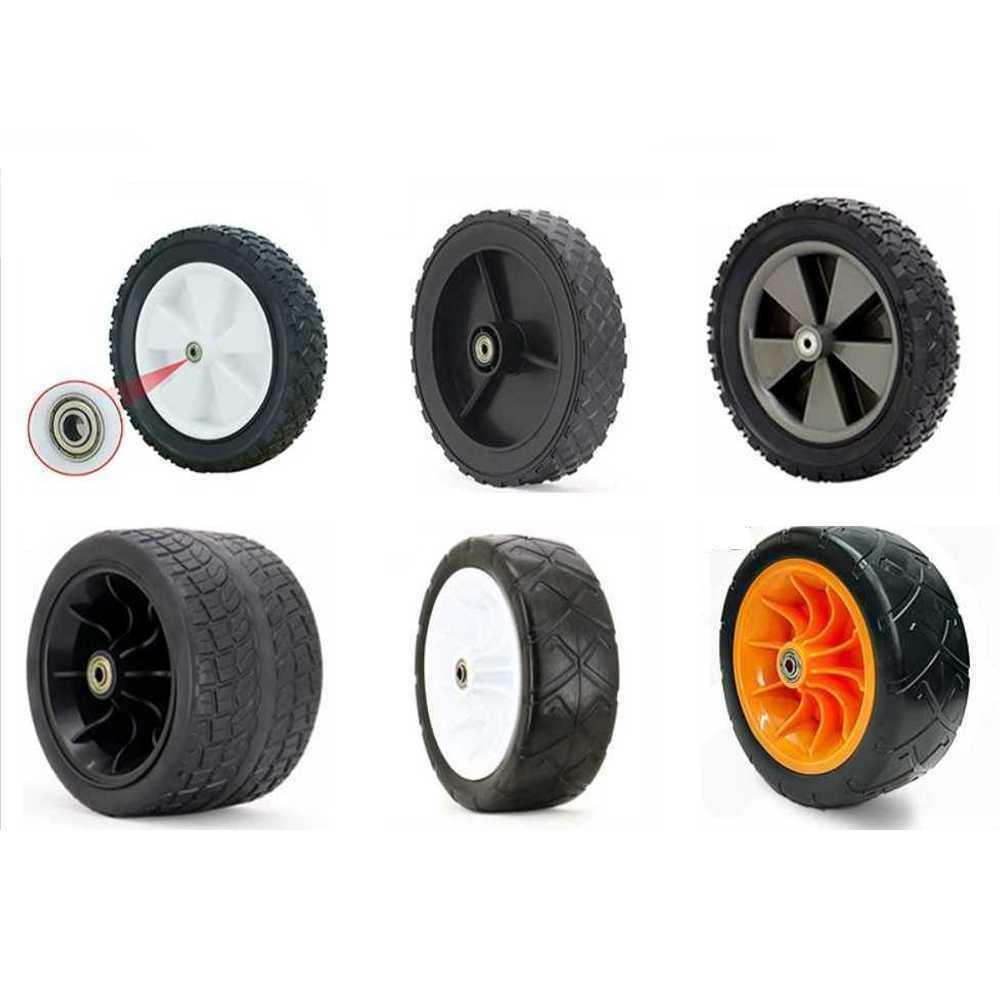 웨건 수레 타이어 부품 교체용 5인치 고무 베어링 휠 10,600원