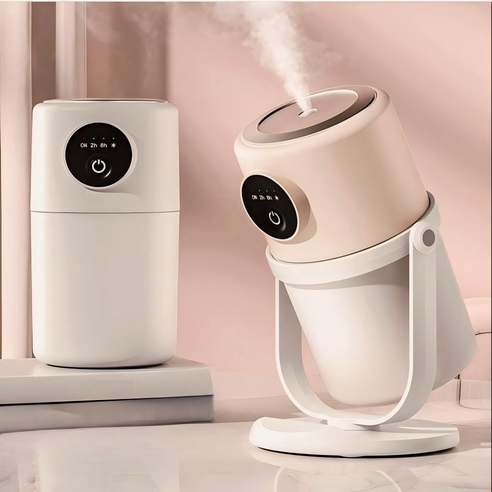 KDNC 탁상용 사무실용 차량용 무드등 미니 가습기(필터2개), 베이지, H8-L 13,900원