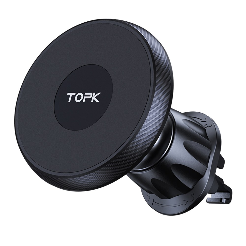 TOPK 맥세이프 호환 자석식 차량 거치대 송풍구형 각도 조절 가능 자석링 포함 4~6.7인치 호환 13,500원