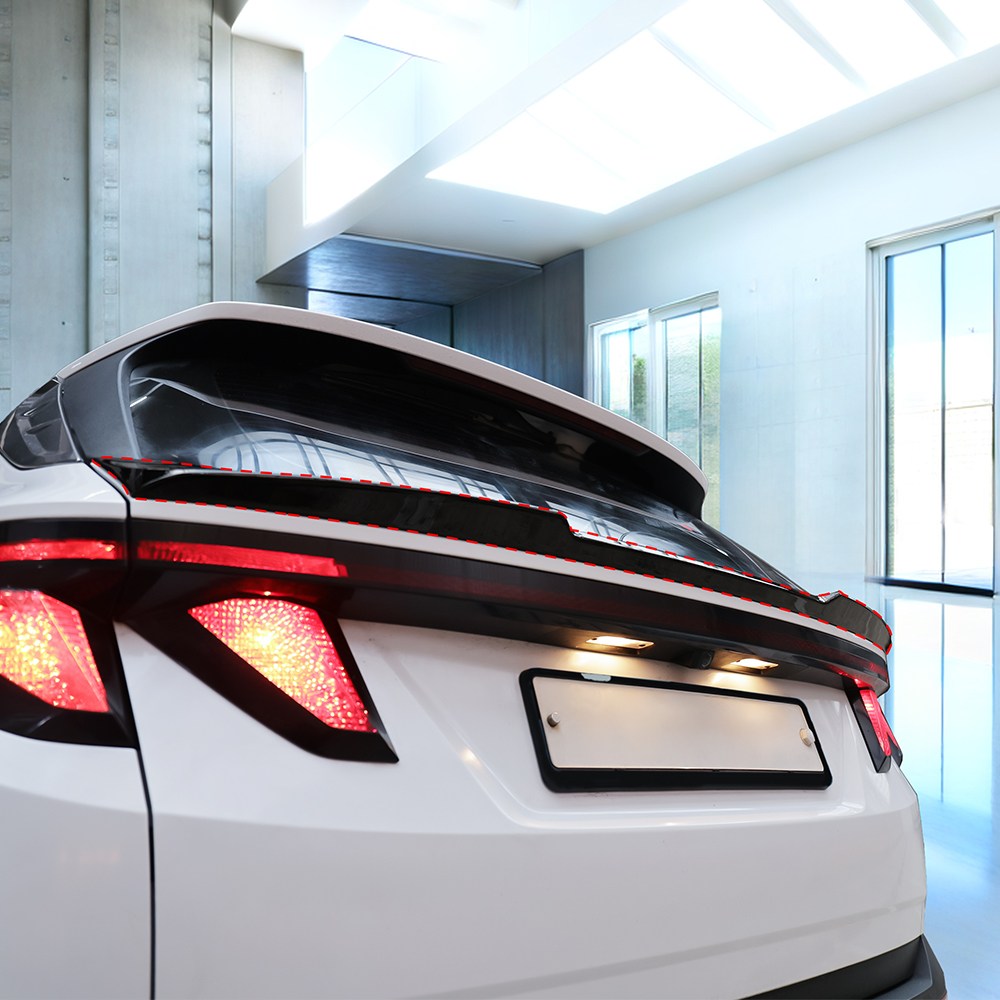 터보카 투싼 NX4 페이스리프트 호환 실외 스포일러 카본 몰딩 튜닝 용품, 기타 117,500원