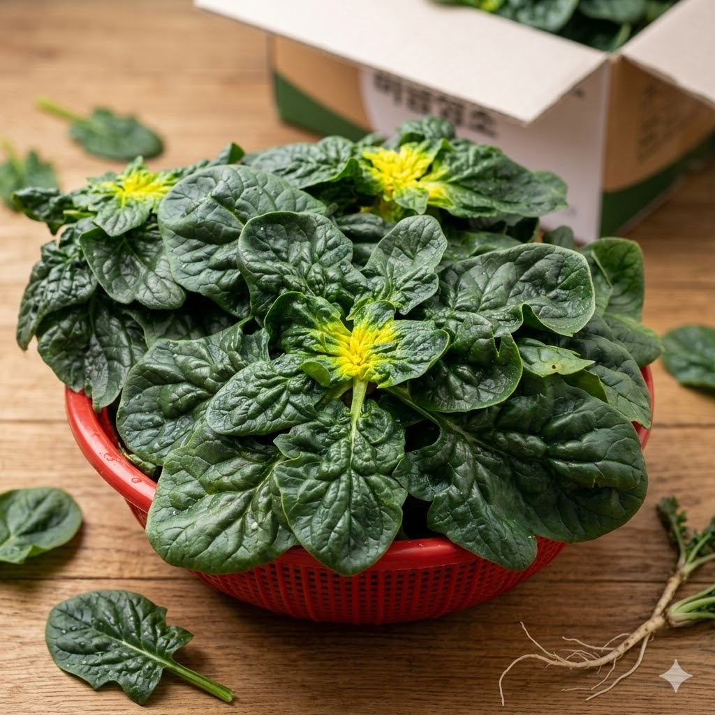 싱글벙글 당일선별 해풍 맞은 노지 시금치 진짜 비금섬초 400g, 4kg, 1세트 21,100원