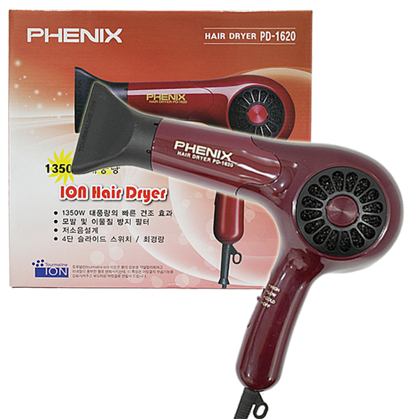 피닉스 전문가용 헤어드라이기 PD-1620/1350W /미용실드라이기 37,000원