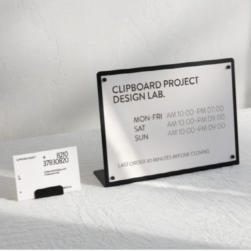 클립보드프로젝트랩 철제 자석 메뉴판 가로형 18,560원