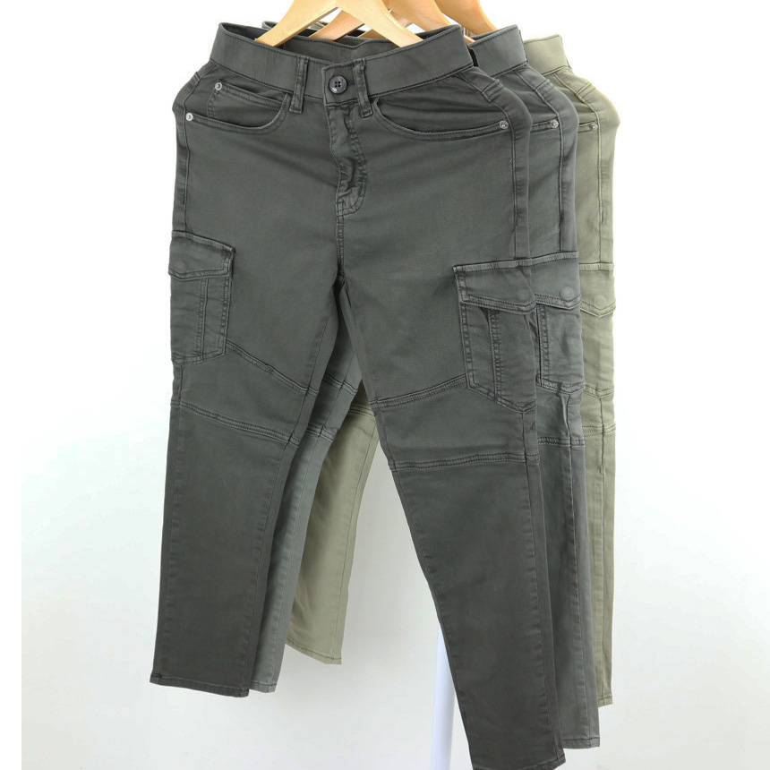 [피롯] 남자 카고팬츠 스판 밴딩 슬림핏 워싱카고 남성 조거 바지 40,900원