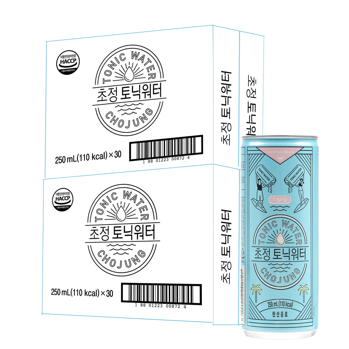 일화 토닉워터 250ml x 30 x 2팩, 250ml, 60개 23,300원