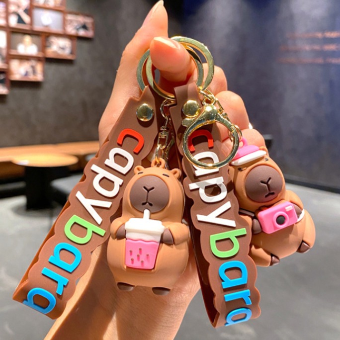 올리브파티 카피바라 가방꾸미기 키링 소 2p 7,900원