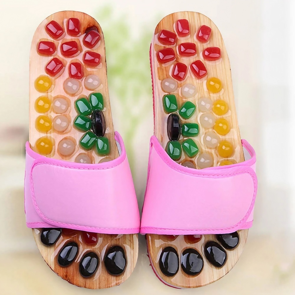 밸류마인드 지압 슬리퍼 혈액순환 발마사지 건강신발 14,500원