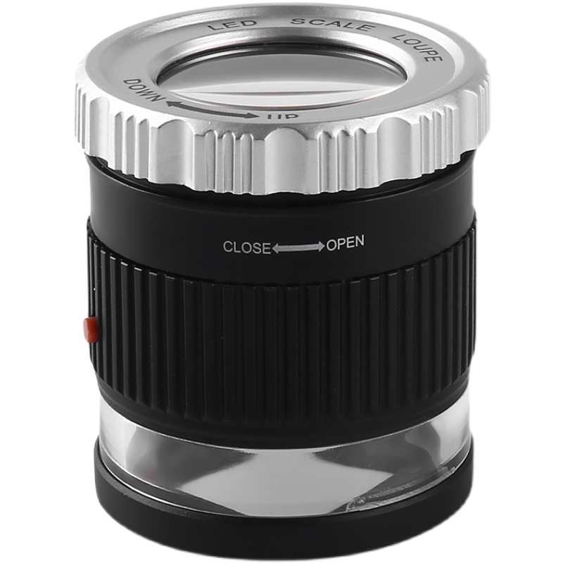 led 스케일 루페 20배 확대경 눈금 30배 렌즈 조명 충전식 코지 쥬얼리 37,300원