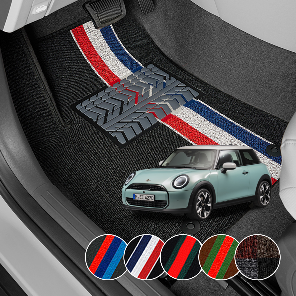 BMW 미니쿠퍼 minicooper 슬림 뉴 코일매트 발매트 라인 카매트 차량용 바닥 발판 자동차 차량 깔판, 톰에디션 59,800원
