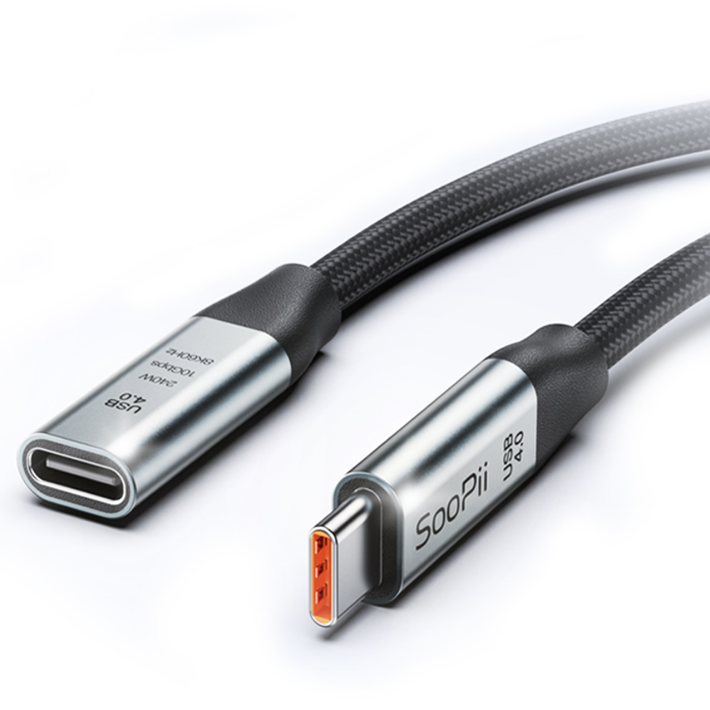 수피 USB4 240W 8K 초고속 연장 케이블 S43E 0.5m 9,400원