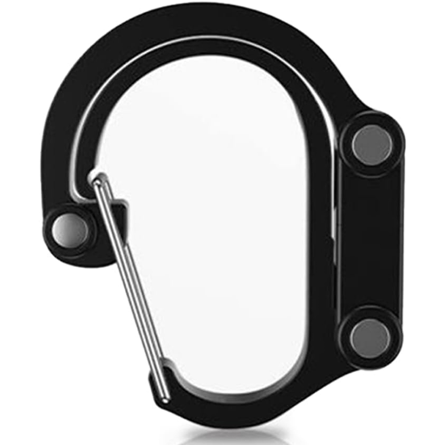 암벽등반용 D링 캐리비너, 1개, 블랙 16,800원