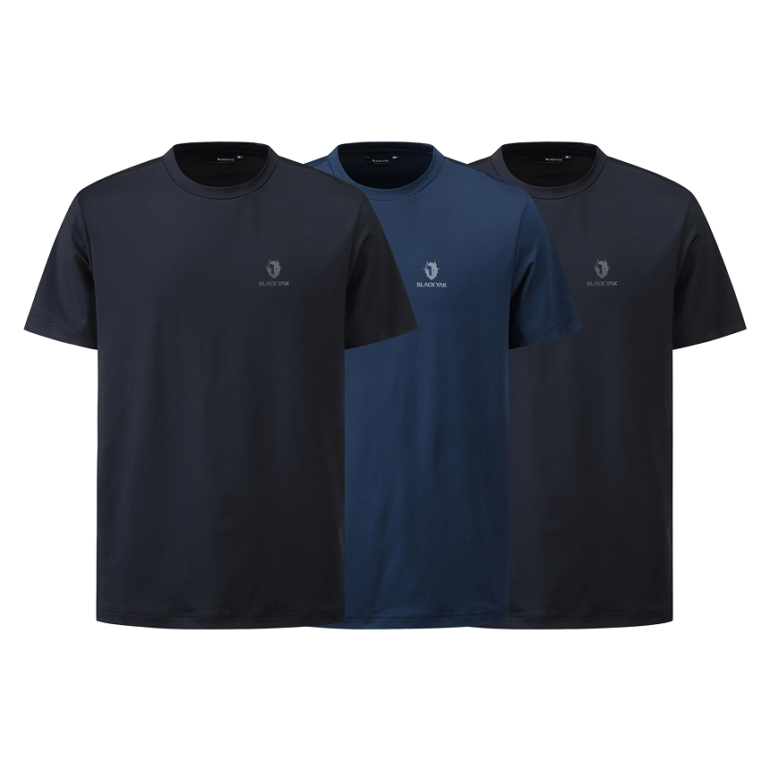 블랙야크 남녀공용 라운드 트리플 반팔티 3p 세트 3BYRTXV901 43,120원