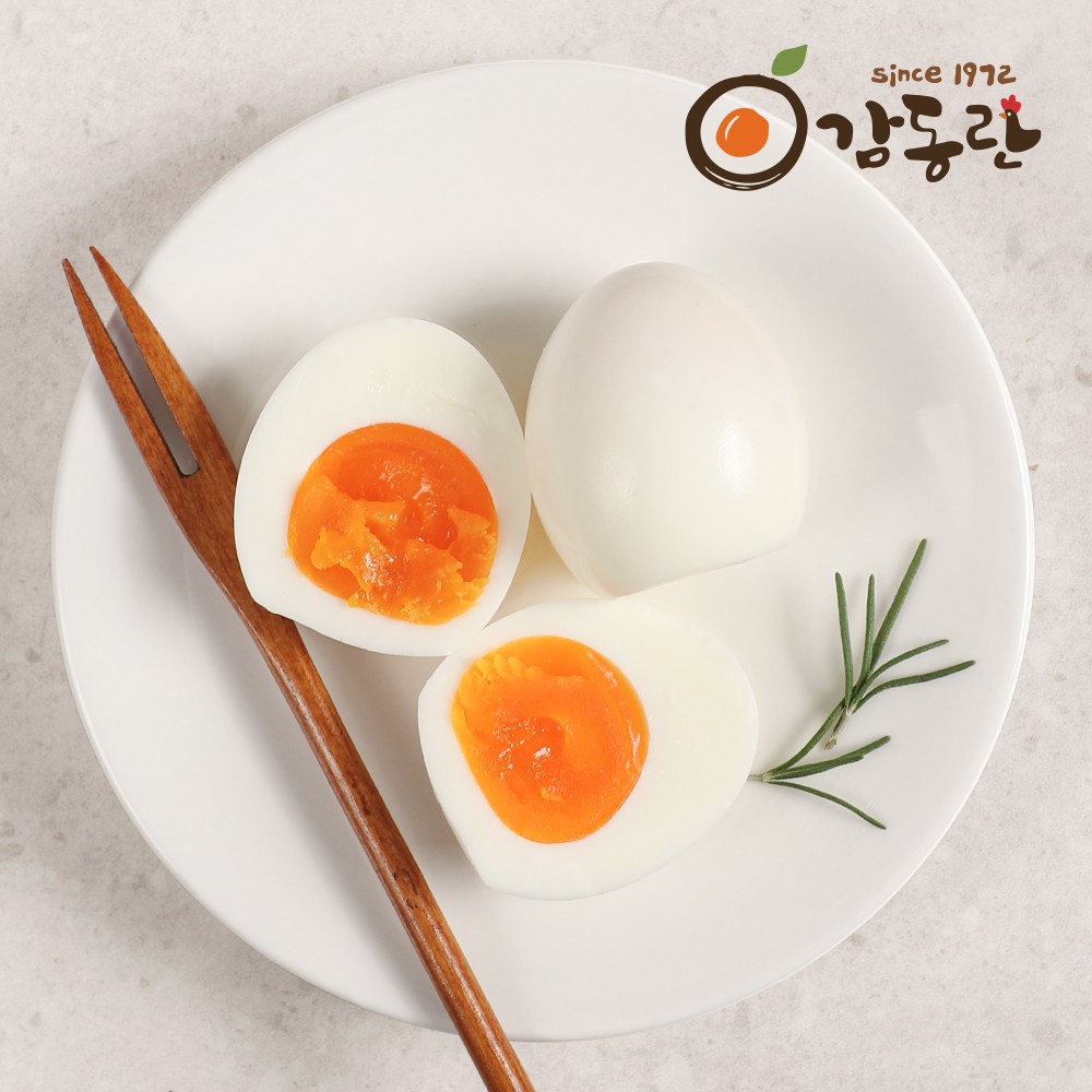 [감동란] 간이배어 있는 촉촉한 반숙계란 30개입 x 2개 / 총 60개입 49,900원