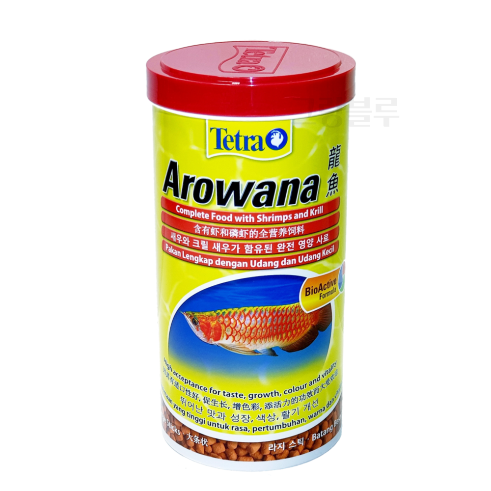 테트라 아로와나 1000ml/홍룡 금룡 사료 열대어사료 1000ml 22,960원