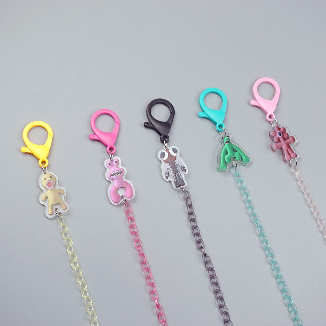 레인보우 프렌즈 마스크 목걸이 스트랩 분실방지 마스크끈 2,500원