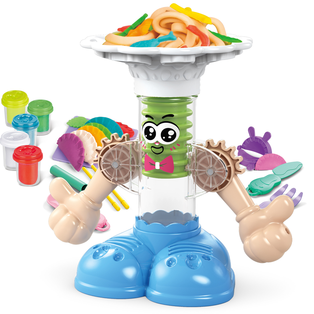 YIQIS 리틀 쉐프 잡스쿨 국수 만두 점토놀이, 혼합색상, 1kg, 1개 9,900원